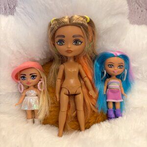 Barbie Extra & Barbie Extra Mini Dolls (Lot of 3) (SKU: 150TO)
